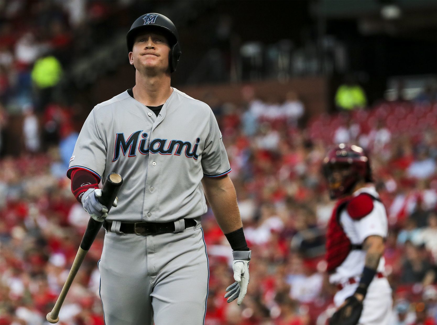 Cardinals battle Marlins